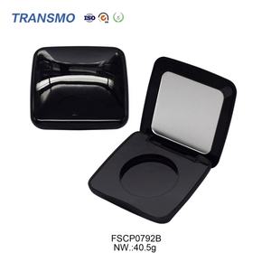 Conteneur de fard à joues compact de luxe en plastique avec emballage magnétique personnalisable, recyclable, pour cosmétiques et parfums - Product Image 3