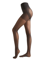 Pantimedias de Mujer Talla Grande 40D con Control de Abdomen y Efecto Levanta Glúteos, Alta Elasticidad, Antienganches, Moldeadoras, Efecto Piel de Durazno, Listas para Enviar