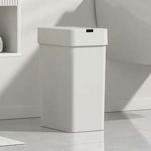 Poubelle intelligente à ouverture sans contact pour couches, avec couvercle, pour cuisine et chambre, capteur intelligent, poubelle connectée - Product Image 2