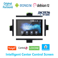 Panneau de commande Tuya 8 pouces Quad Core Android Écran tactile IPS POE RS485 Alimentation électrique pour la maison, l'hôtel, le garage, le bar