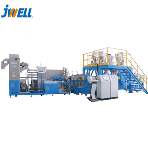 PLA/PBAT/PBS biomass mineral powder starch filled bioplastic compounding machine for biodegradable bag and disposable meal box