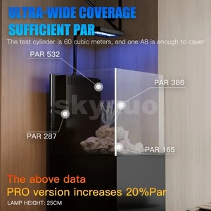 艾派A8SE/A8PRO 2代240瓦智能珊瑚礁发光二极管水族箱光全光谱无线应用可编程盐水海洋灯 - Product Image 4