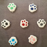 Mini traqueur sans fil anti-perte pointu pour patte de chien localisateur GPS Bluetooth pour animaux de compagnie