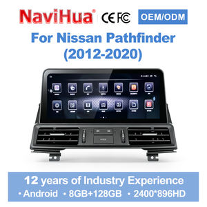 Navihua pour Nissan Pathfinder 2012-2020 Nouveau système multimédia Android 12,3'' Carplay Stéréo Autoradio GPS DSP Lecteur <span class=keywords><strong>DVD</strong></span> de voiture - Product Image 1