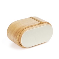 Diffuseur d'arômes électrique automatique en bois personnalisé, rechargeable par USB, sans eau, nébulisation, pour usage extérieur et domestique, garantie 1 an