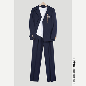 Venta Caliente de Fábrica, Traje de Negocios para Hombre al por Mayor, Chaqueta Nueva de Moda para Primavera y Otoño, Estilo Casual Impermeable - Product Image 2