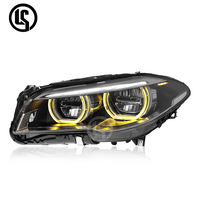 Nouveau projecteur de phare à lentille laser LED 6000K LS pour BMW Série 5 F10 2011-2017, feux de jour et clignotants