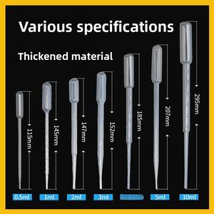STEEMA Pipet Transfer Cairan Plastik Sekali Pakai dengan Skala 0.2 1 2 5mL - Product Image 2