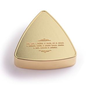 Cenicero Triangular de Aleación de Zinc para Hotel, Kit de Accesorios para Fumar con Logotipo Grabado Personalizado, Venta al por Mayor de Souvenirs - Product Image 5