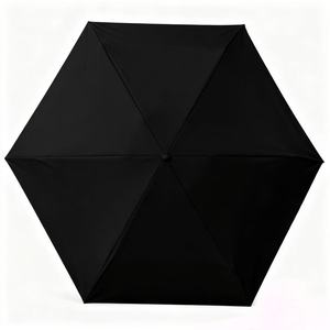 Paraguas Plegable Manual de Cinco Pliegues para Mujer, Diseño Moderno, Protección Solar y Contra la Lluvia, Regalos Empresariales al por Mayor - Product Image 2