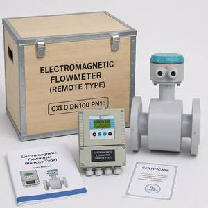 Medidor de Flujo Dividido CXLD DN100 PN16 con Revestimiento de Goma, Electrodo SUS316L, Comunicación RS485, Precisión 0.5, para Aguas Residuales - Product Image 6