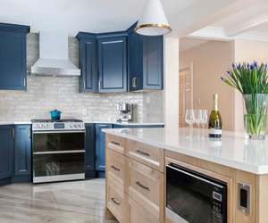 Custom Modular Wooden Wall Mounted Kitchen <b>Cabinets</b> for Apartment and Villa Modern Design - Product Image 6