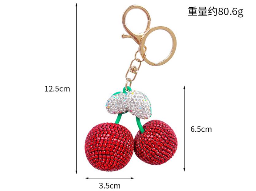 Porte-clés Diffuseur D'huile Essentielle – Pierre Cristal Howlite Et Perles De Lave – Charme Fait Main