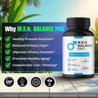 Capsules Vita Men Balance Pro, pilules officielles Men Balance Pro pour soutenir la santé de la prostate, formule entièrement naturelle pour les niveaux d'énergie