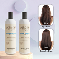 Ensemble de shampooing et d'après-shampoing pour cheveux, marque privée, huile d'argan, shampoing marocain, bouteille OEM