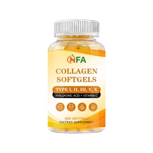 Cápsulas de Colágeno Saludables al por Mayor OEM con Complejo Multicolágeno, Favorecen la Salud de los Huesos y Promueven una Digestión Saludable - Product Image 1