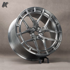Rines Monobloque AK Super Deep Concave en Negro/Dorado/Plateado 6X139.7 6X135 6X114.3, Rines Forjados de 18 Pulgadas para BMW <span class=keywords><strong>SUV</strong></span> - Product Image 1