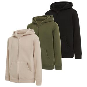 <span class=keywords><strong>Sweat</strong></span>-shirt à capuche zippé de haute qualité en polaire à manches longues pour garçons, fermeture éclair intégrale, unisexe, impression personnalisée, streetwear, <span class=keywords><strong>sweat</strong></span>-shirt lourd - Product Image 3