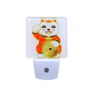 <span class=keywords><strong>Cool</strong></span> ked luces acrílicas lámpara de Sensor automático AC110-220V bebé niños niño luz nocturna enchufe de pared sensor de luz controlado mini luces - Product Image 2