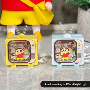 ไฟกลางคืนอะคริลิคขนาดเล็ก ไฟตั้งโต๊ะหอพัก ลายการ์ตูนอนิเมะ ใช้ในห้องนอน/โต๊ะทำงาน งานแฮนด์เมด DIY ของขวัญอะคริลิคสั่งทำ - Product Image 3