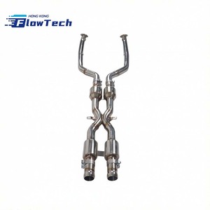 Tuberías de Escape de Alto Flujo de Acero Inoxidable T304 y Tubo Intermedio en X para BMW E92 M3 4.0L - Product Image 4