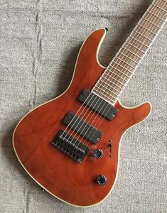 Xingweifang — guitare électrique à 8 cordes professionnelle, encolure par le corps, son agréable - Product Image 4