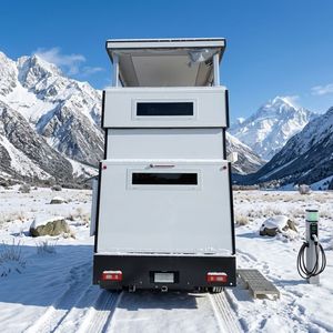 Autocaravana Todoterreno Eléctrica de Lujo para Campamentos Aislados, Expediciones y Aventuras de Overlanding, Mini Camioneta Eléctrica - Product Image 2