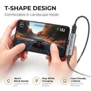Nouvel <span class=keywords><strong>adaptateur</strong></span> répartiteur USB-C Plug & Play pour usine, avec prise casque 3,5 mm et charge rapide Type-C PD 60W, puce AB136, en alliage d'aluminium, vente en gros - Product Image 4