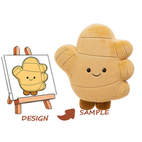 Porte-clés personnalisé en peluche super douce, 20 cm, avec rembourrage en polyester et coton PP