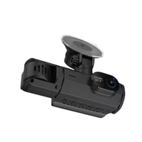 Nouvelle Caméra de Voiture J01 Full HD 1080P à 3 Objectifs (Avant, Intérieur, Arrière) avec Détection de Mouvement et Anti-Choc, Enregistreur de Conduite (DVR) pour Véhicules