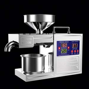 Presse à huile automatique industrielle compacte pour arachides, graines de soja et sésame, avec filtre à huile intégré - Product Image 4