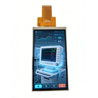 Pantallas LCD TFT Mini de 5 Pulgadas con Interfaz RGB y Resolución de 480*854 para Electrocardiógrafo, Precio de Fábrica en China, Venta al por Mayor