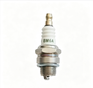 Bougie d'allumage OEM personnalisée en nickel BM6A 14 mm à électrode unique haute performance pour tondeuse à gazon et débroussailleuse à essence - Product Image 2
