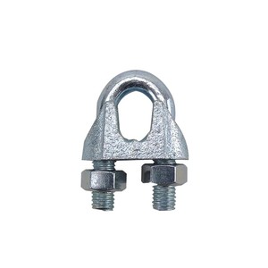 Colliers de serrage pour câbles en acier au carbone DIN741, robustes, pour la fixation et l'amenage des câbles d'équipements industriels - Product Image 3