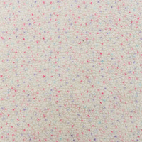 Tissu textile jacquard en polaire sherpa style ciel étoilé, tricoté, mignon et frais, personnalisable en usine pour filles