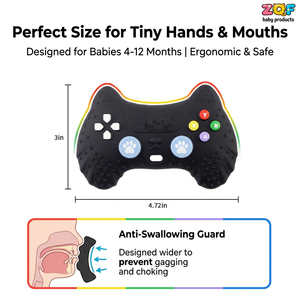 <span class=keywords><strong>Mordedor</strong></span> de Silicona Suave para Bebé, Esenciales de Viaje, Mejores Juguetes para Bebés de <span class=keywords><strong>3</strong></span> <span class=keywords><strong>Meses</strong></span>, <span class=keywords><strong>Mordedor</strong></span> Unisex para Bebé, Regalos para Bebés de <span class=keywords><strong>3</strong></span> <span class=keywords><strong>Meses</strong></span> - Product Image 4