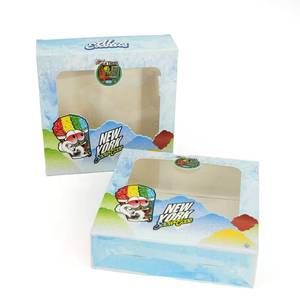 Custom Cartoon Folding Carton with PVC Window Toy Display <b>Packaging</b> Paper <b>Box</b> for Kids Gifts and Retail Products - Product Image 1