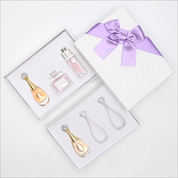 Coffret Parfum Personnalisé Luxe avec Couvercle et Base pour Échantillons de Parfum et Huiles Essentielles