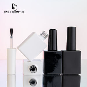 ขวดแก้วทรงเหลี่ยม 10 มล. 12 มล. สำหรับยาทาเล็บเจล UV ทนทาน พร้อมฝาและแปรง - Product Image 5