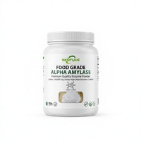 Poudre d'enzyme alpha-amylase de qualité alimentaire CAS 9000-90-2, haute activité, pour la transformation de l'amidon, la pâtisserie et la brasserie