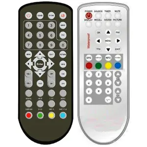 Fábrica OEM 36/38/40/42/44/46/48 Teclas IP67 À Prova D 'Água Controle Remoto IR RF Clone Aprendizagem Chave TV DVD 2 em 1 Universal Remotes