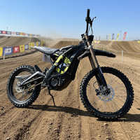 Vélo tout-terrain électrique Surron Light Bee X pour adultes, stock en gros, 60V 40Ah, moteur puissant 8KW, 266Nm, 47mph, moto cross-country