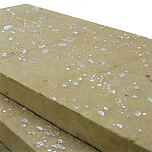 Isolation thermique <span class=keywords><strong>ignifuge</strong></span> acoustique 100 mm, panneau rigide en laine de roche pour toiture et murs extérieurs modernes - Product Image 2