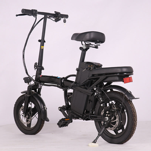 Vélo électrique <span class=keywords><strong>pliable</strong></span> 48V USA Stocks, mini vélo de ville 14 pouces avec moteur 500W et batterie lithium 15Ah pour adultes - Product Image 5
