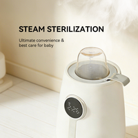 Chauffe-biberon pour lait maternel avec fonction de stérilisation, chauffe-lait individuel, produit pour bébé, chauffe-biberon pour l'alimentation des bébés
