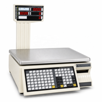 Balance de pesage numérique haute précision 2026 TM-30F 6kg avec impression d'étiquettes, codes-barres et reçus, boîtier ABS, affichage LED, OEM/ODM