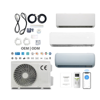 Climatisation murale à fréquence fixe de conception moderne OEM 12000 BTU, R32, haute efficacité, A+++, mini-split complet, pour la maison