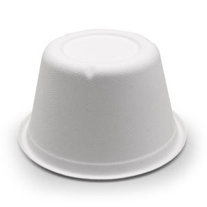 Tazón Desechable <span class=keywords><strong>BIOPACK</strong></span> de 500 ml, 100% Biodegradable y Compostable, Hecho de Fibra de Bagazo de Caña de Azúcar, Resistente al Agua y a la Grasa, Apto para Alimentos - Product Image 5