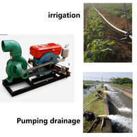 Pompe centrifuge à volute pour moteur diesel, irrigation agricole, drainage des inondations, débit 90-900m³/h, hauteur de refoulement 3.5-22m
