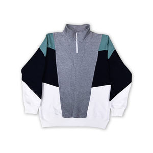 ชุดวอร์มผ้าฝ้าย100% ชุดฝึกวิ่งกีฬาปักสีบล็อก - Product Image 2